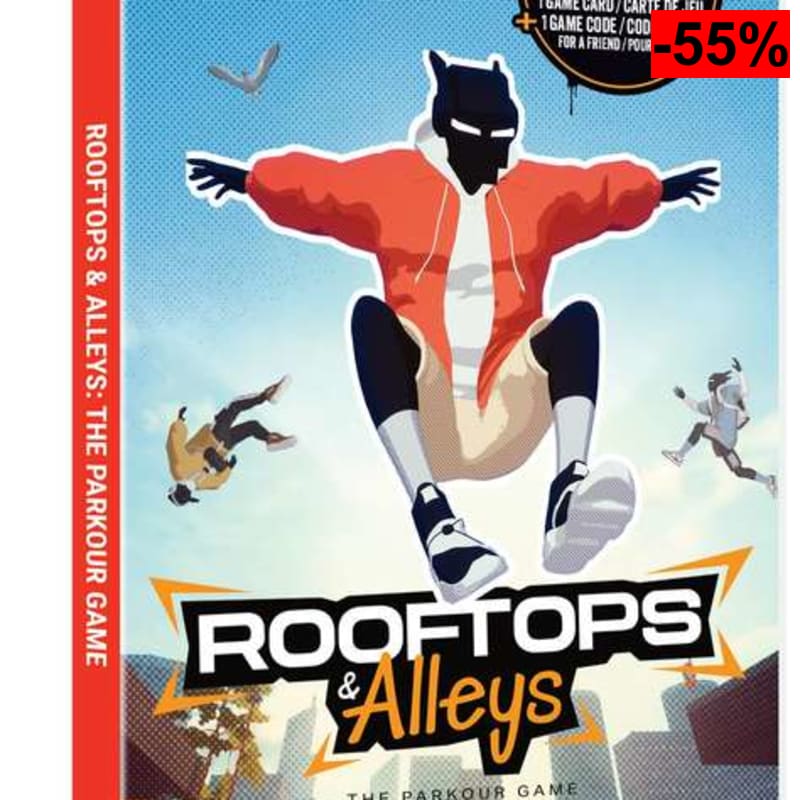 Rooftops & Alleys: Dual Pack Edition (simulador de parkour , edición física en Amazon) + incluye 1 código del juego completo para regalar - oferta Amazon