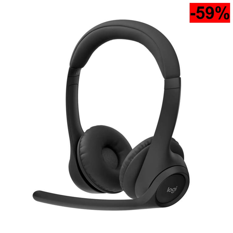 Logitech Zone 300, Auriculares con micrófono Bluetooth inalámbricos con cancelación de Ruido - oferta Amazon