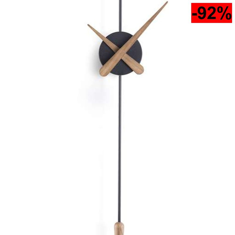Reloj de Pared de Diseño Punta Nomon - 28 x 63 cm (Reacondicionado - Como Nuevo) - oferta Amazon