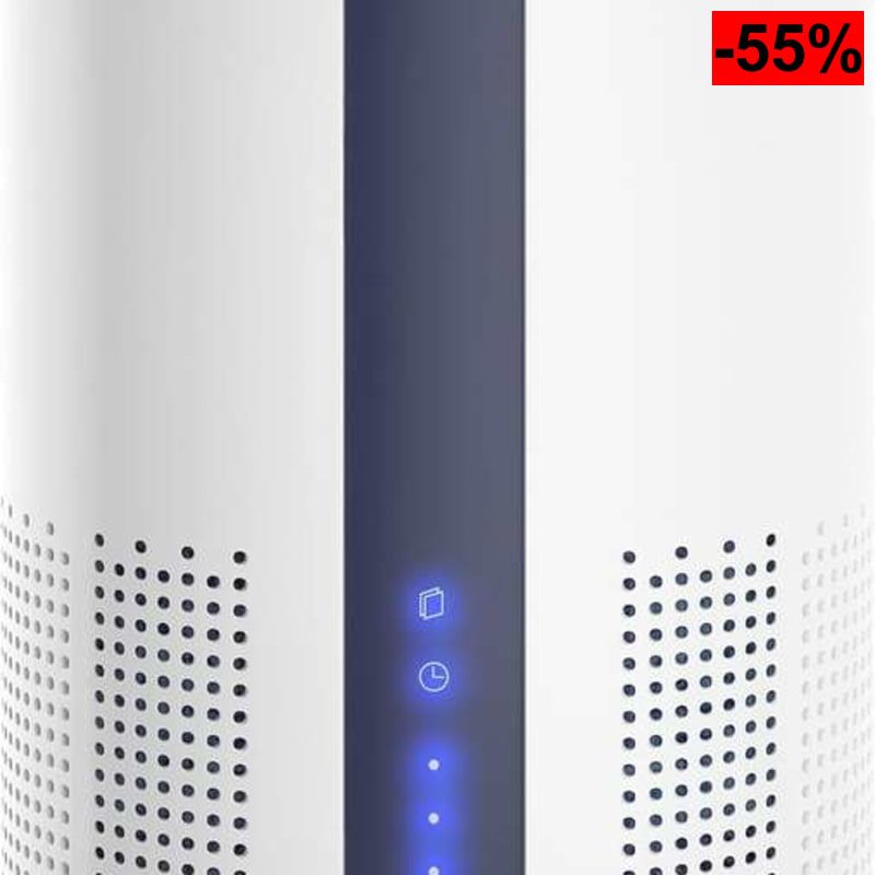 MIKO Purificador de aire Home HEPA cubre 37 metros cuadrados, 3 velocidades de ventilador (Reaco Como Nuevo) - oferta Amazon
