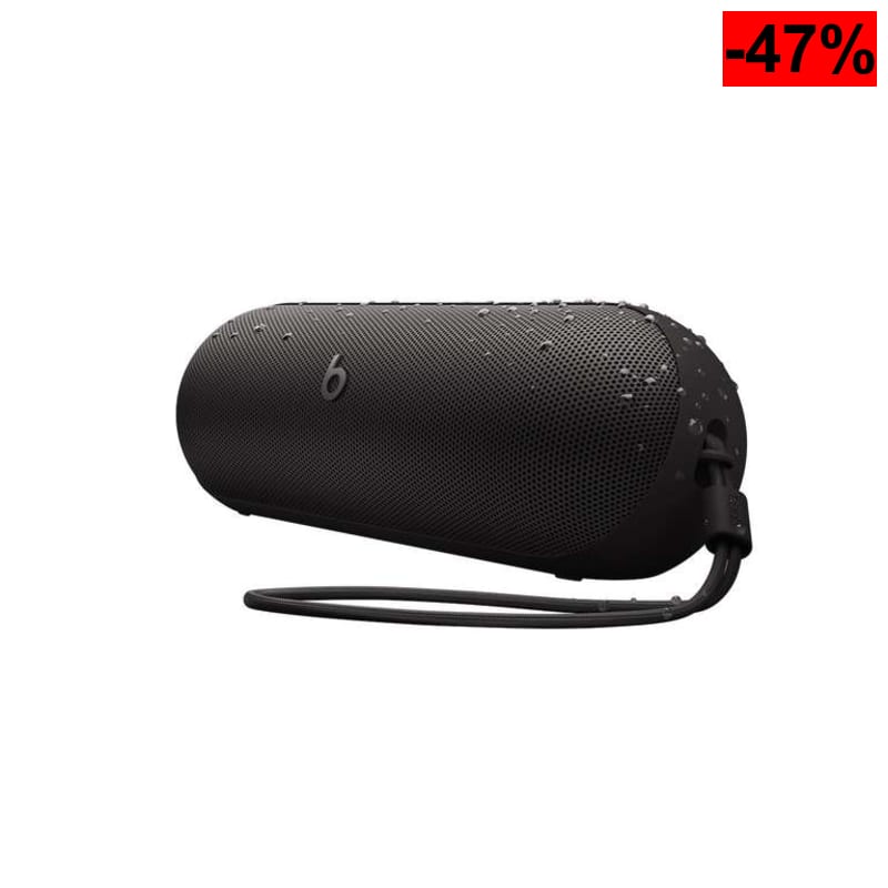 Altavoz Portátil Beats Pill con USB-C (24h de Autonomía, IP67, Carga Inversa, Color negro) - oferta Amazon