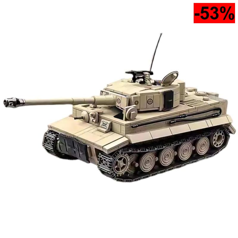 Juego de construcción de tanque militar TIGER 1361 piezas - oferta Amazon