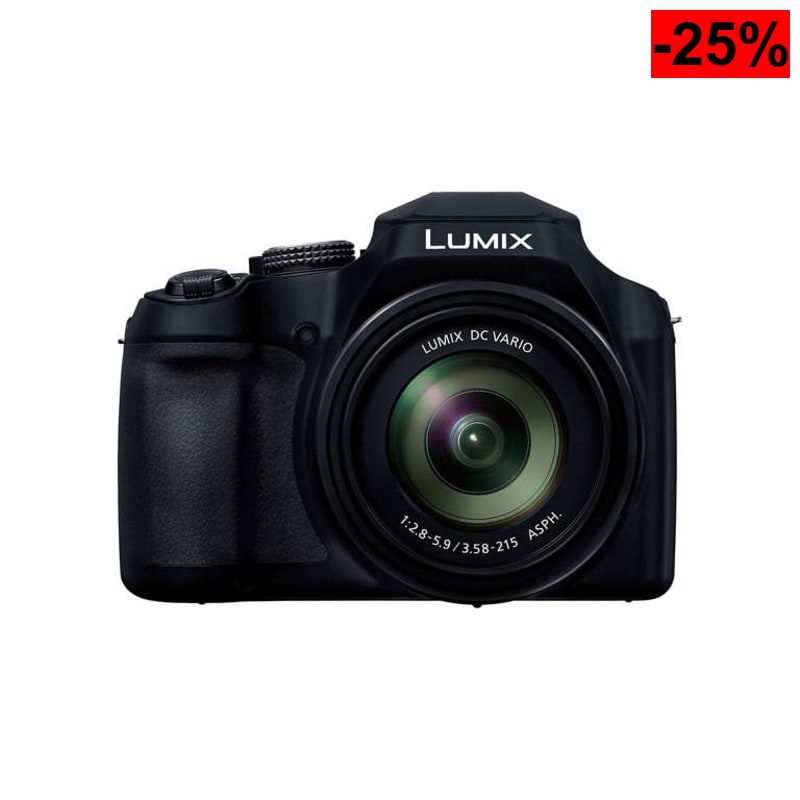 Panasonic LUMIX DC-FZ82DE (Cámara Bridge con Zoom 20-1200mm, 18,1 MP, Vídeo 4K, Visor OLED y USB-C) - oferta Amazon