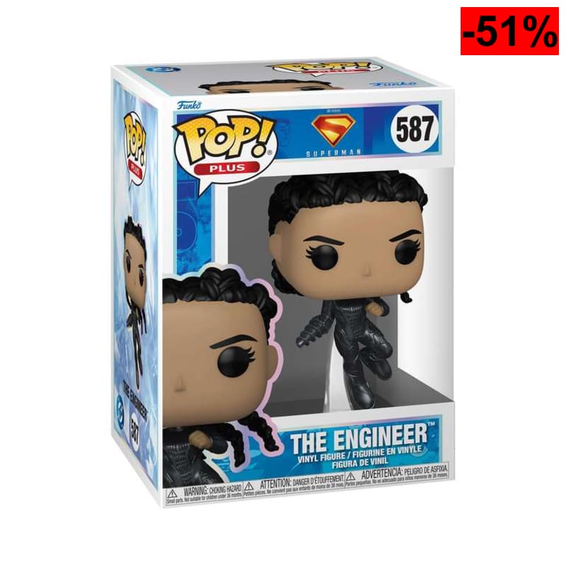 Funko Pop! Plus: Superman 2025 - The Engineer - oferta Amazon