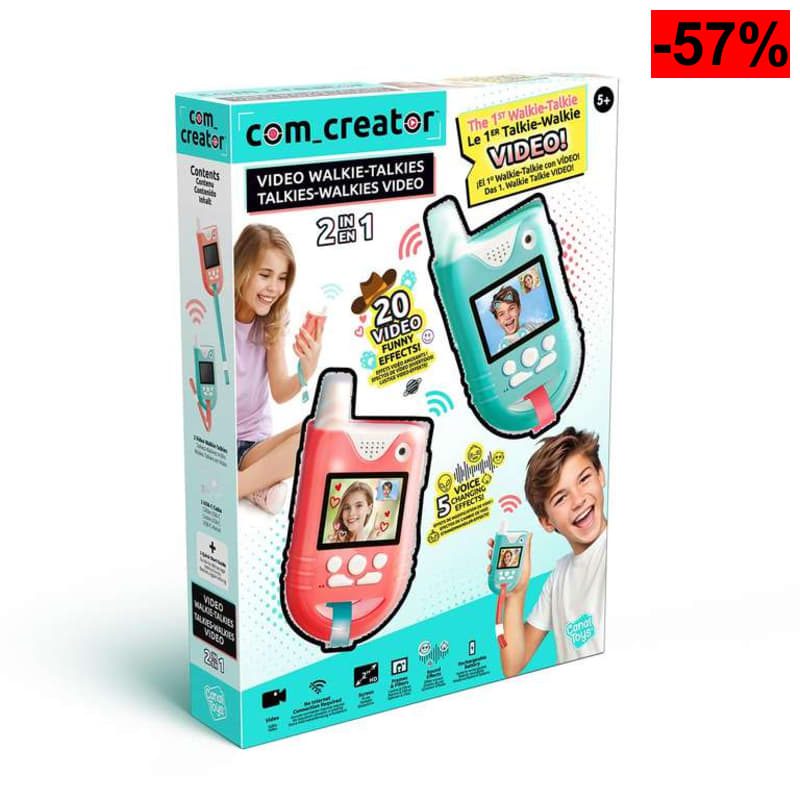 Canal Toys Creator Video Walkie Talkies (Reacondicionado - Como Nuevo) - oferta Amazon