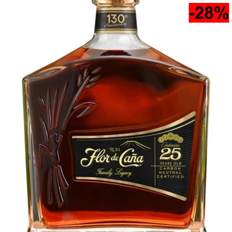 Ron Flor de Caña Centenario 25 años 70 cl - oferta Amazon