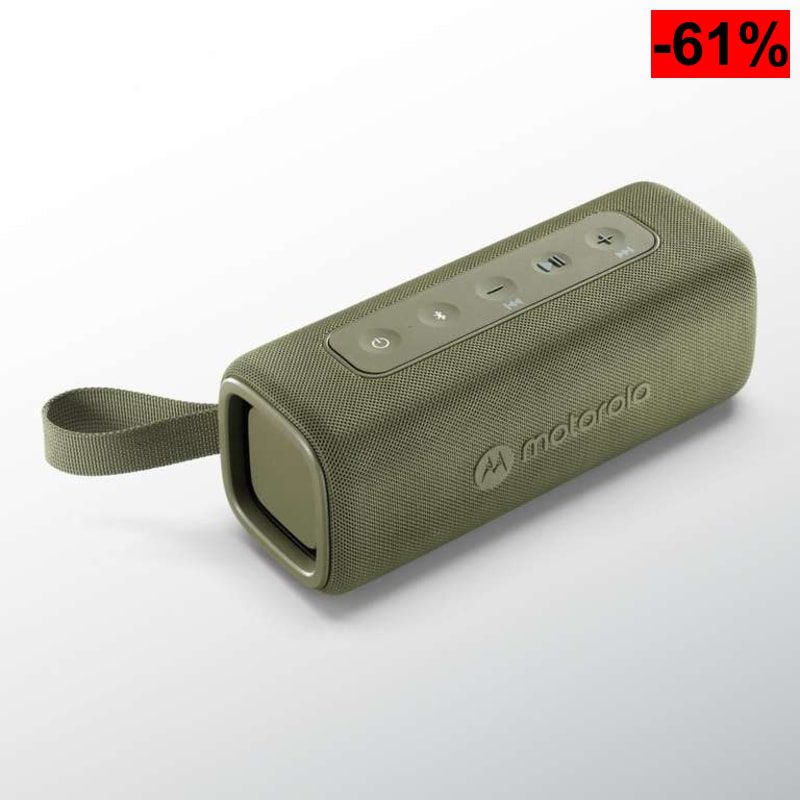 Motorola Sound - Altavoz Inalámbrico Bluetooth ROKR 600 Función Broadcast para Conectar 20+ Altavoces 30W - oferta Amazon