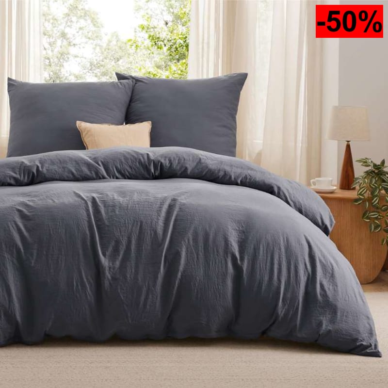 Bedsure Bedding Funda Nordica Cama 150 - Poliéster Microfibra Juego de Funda de Edredon 240x220 cm y 2 Fundas de Almohada - oferta Amazon