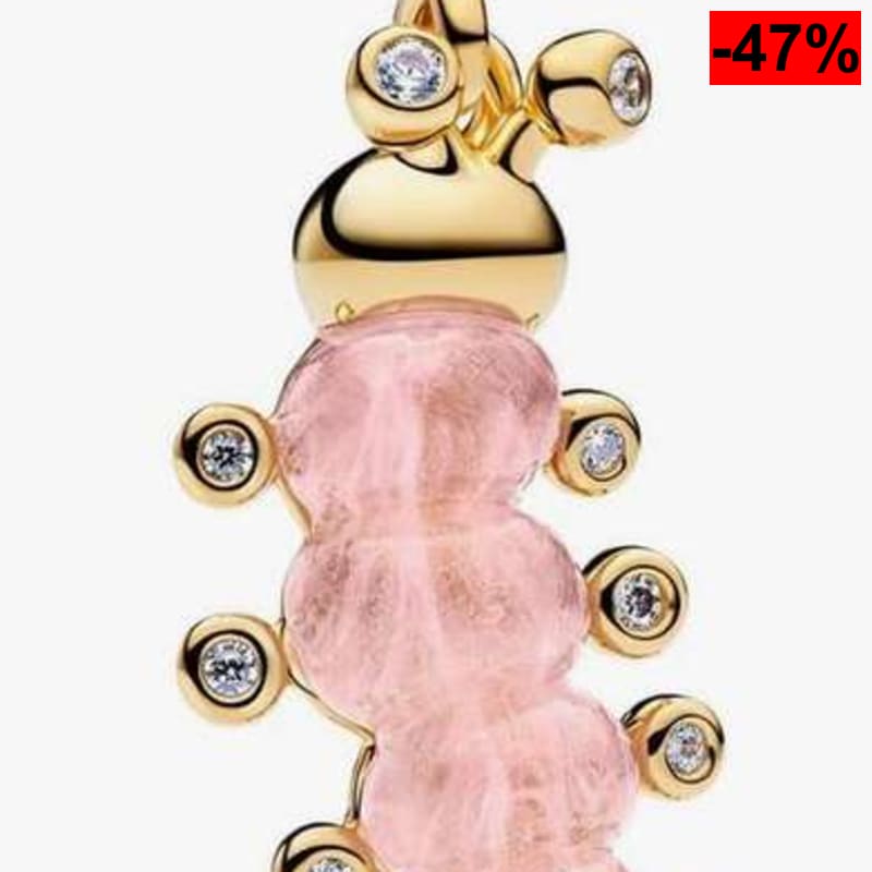 Colgante Pandora Moments oruga rosa - oferta Amazon