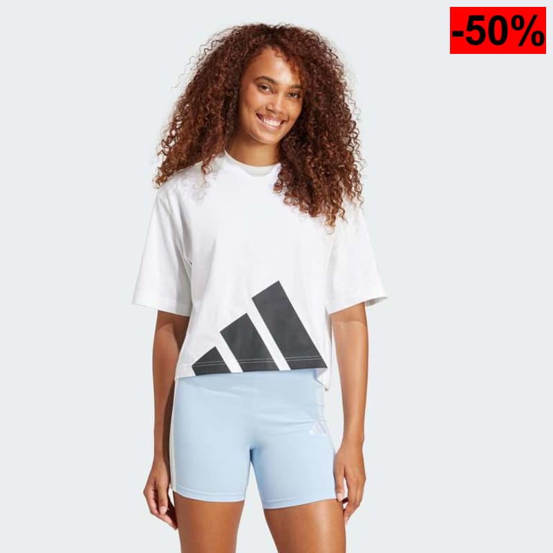 adidas Essentials Big Logo Boyfriend T-Shirt - oferta Amazon
