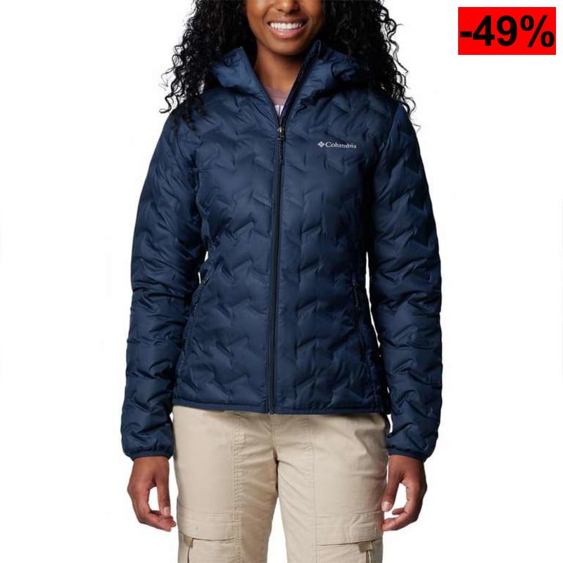 Columbia Delta Ridge 2 Chaqueta De Plumas Con Capucha MujerTallas: M - oferta Amazon