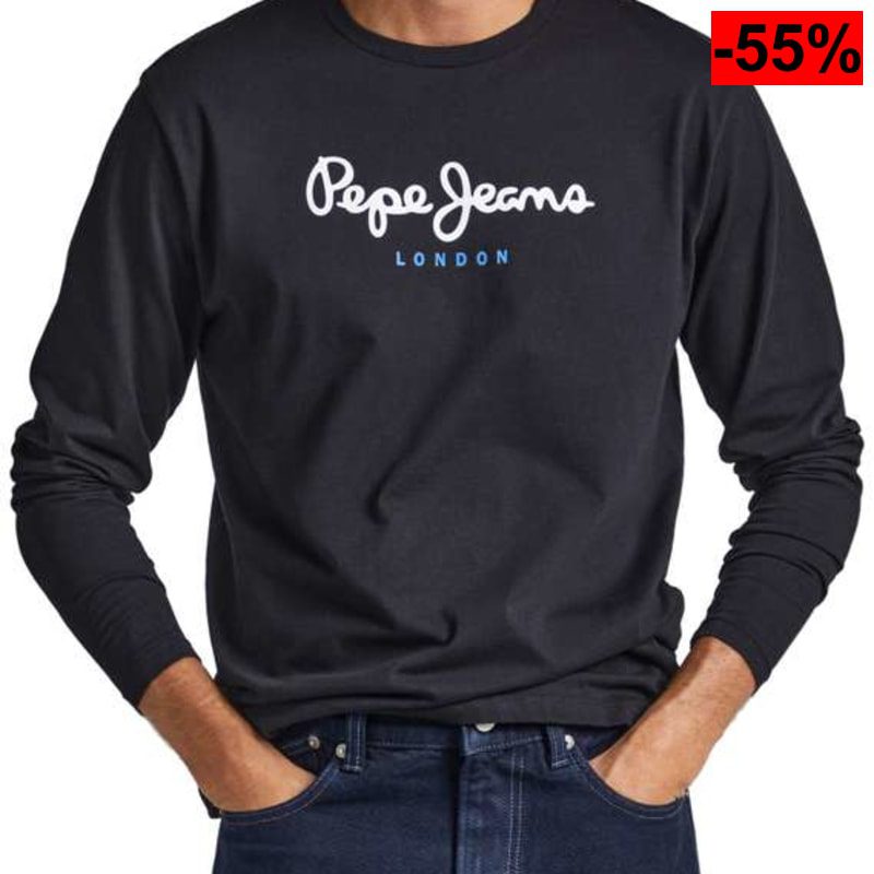 Camiseta larga Pepe Jeans Eggo (S/M/L/XL) - oferta Amazon
