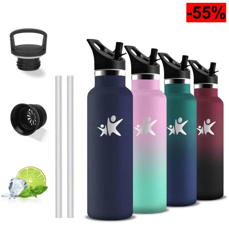 Botella Isotérmica GRSTA 500 ml - oferta Amazon