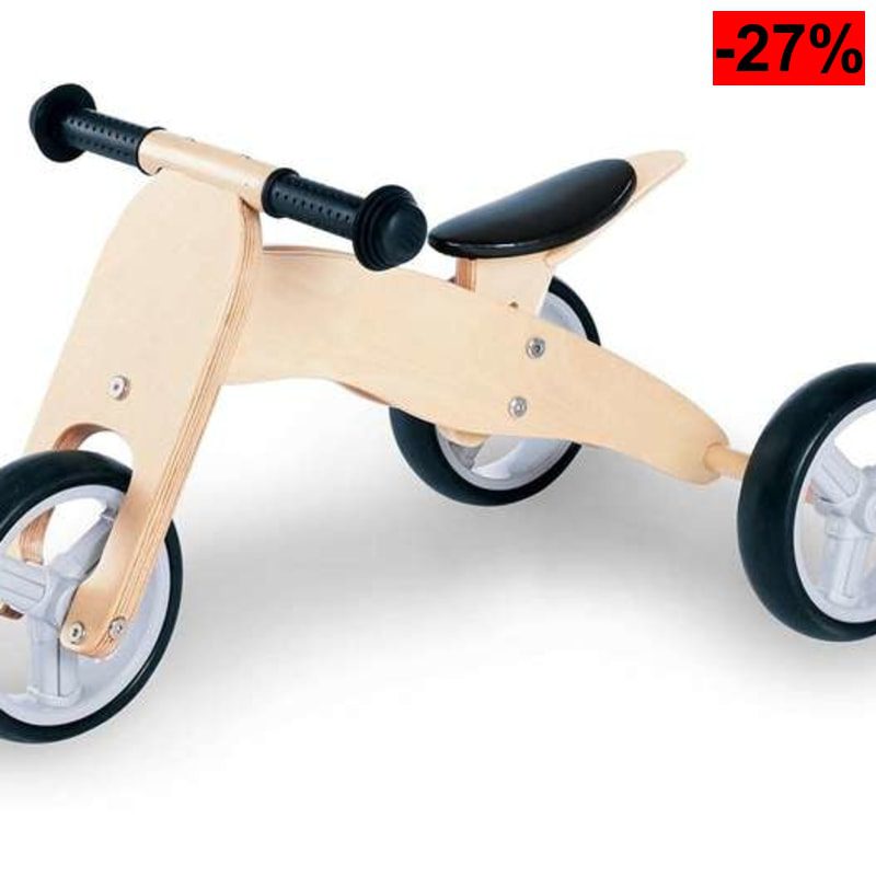 PINOLINO Andador para Bebé 'Charlie', de madera, convertible en 4 posiciones, sillín regulable en altura en 6 posiciones - oferta Amazon
