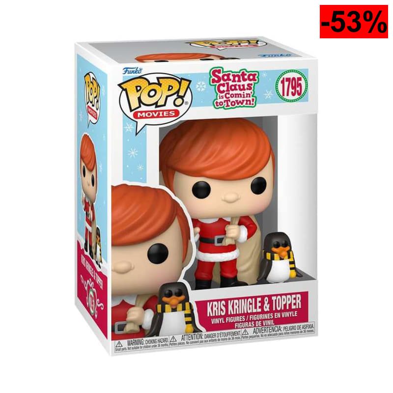 Funko Pop! & Buddy: Santa Claus Is Comin' To Town - Kris with Topper - oferta Amazon