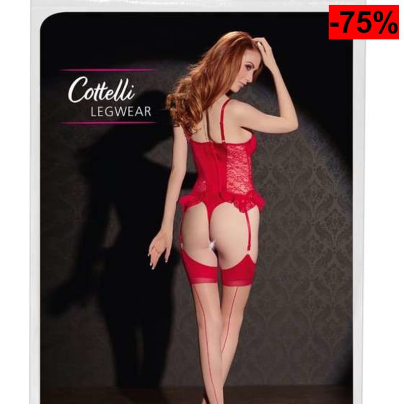 Ropa Interior Erótica Roja Cotelli - oferta Amazon
