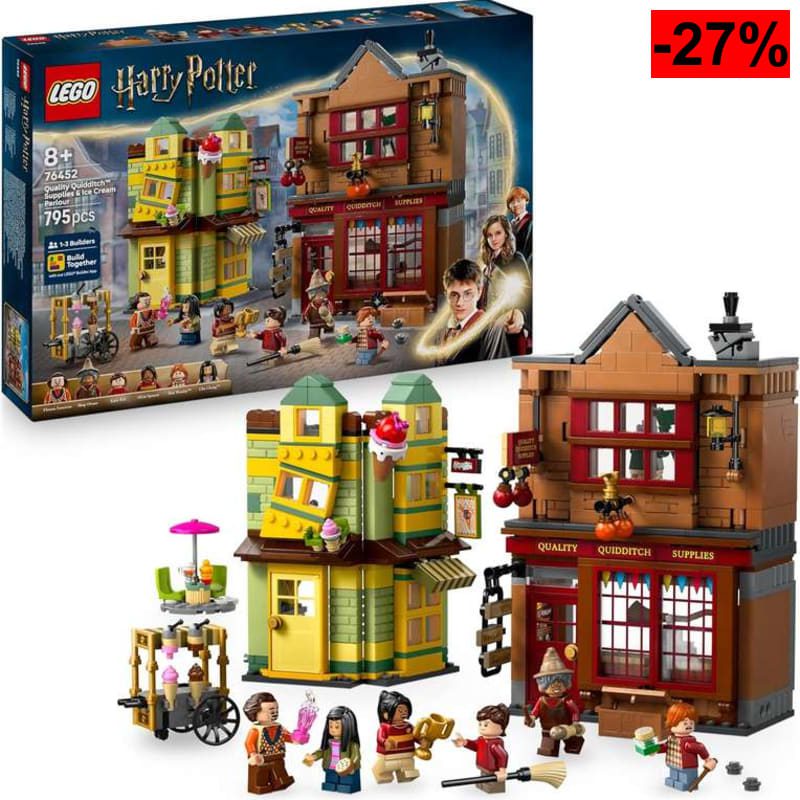 LEGO Harry Potter Artículos de Calidad para Quidditch y Heladería 76452 - oferta Amazon