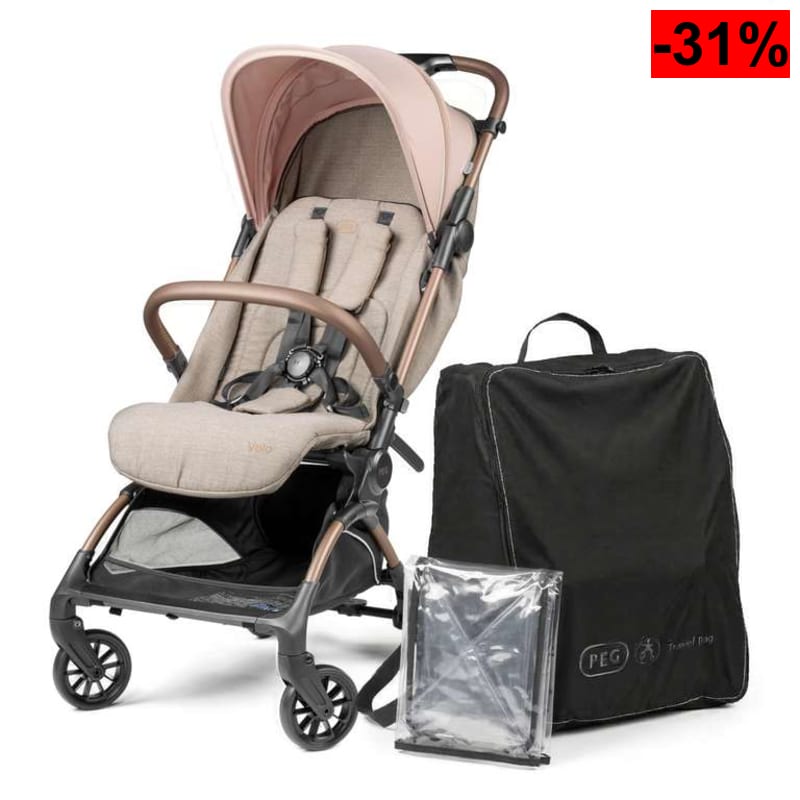 PEG Cochecito Ligero Volo con Burbuja de Lluvia - oferta Amazon