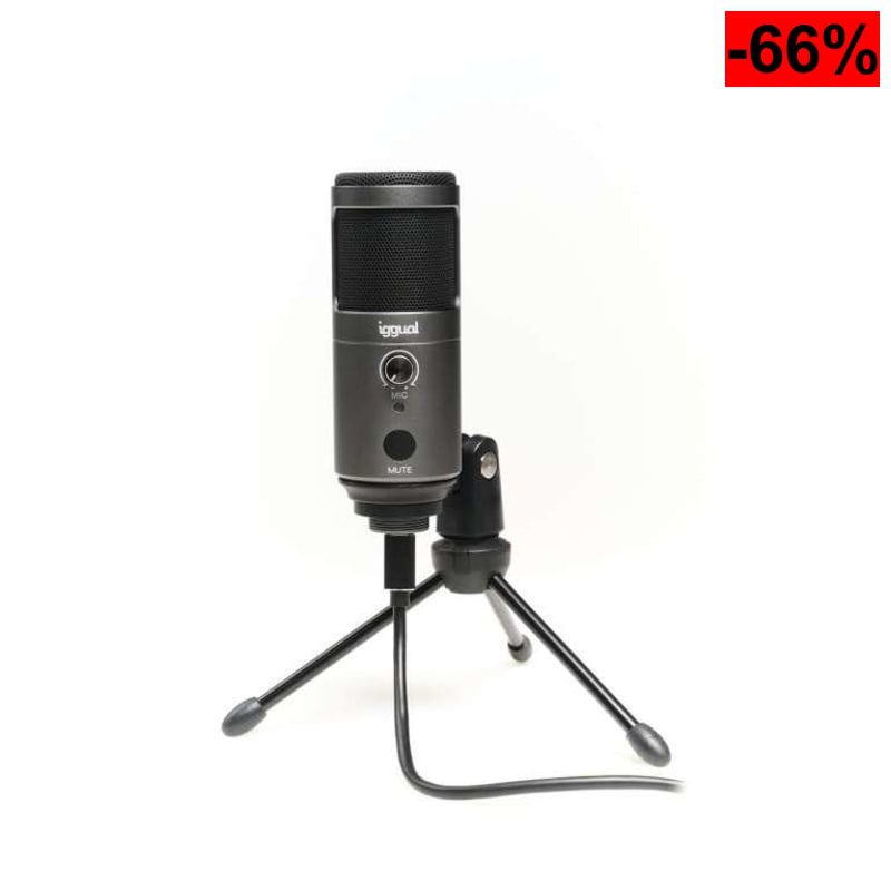 Glowster Micrófono Condensador Profesional - oferta Amazon