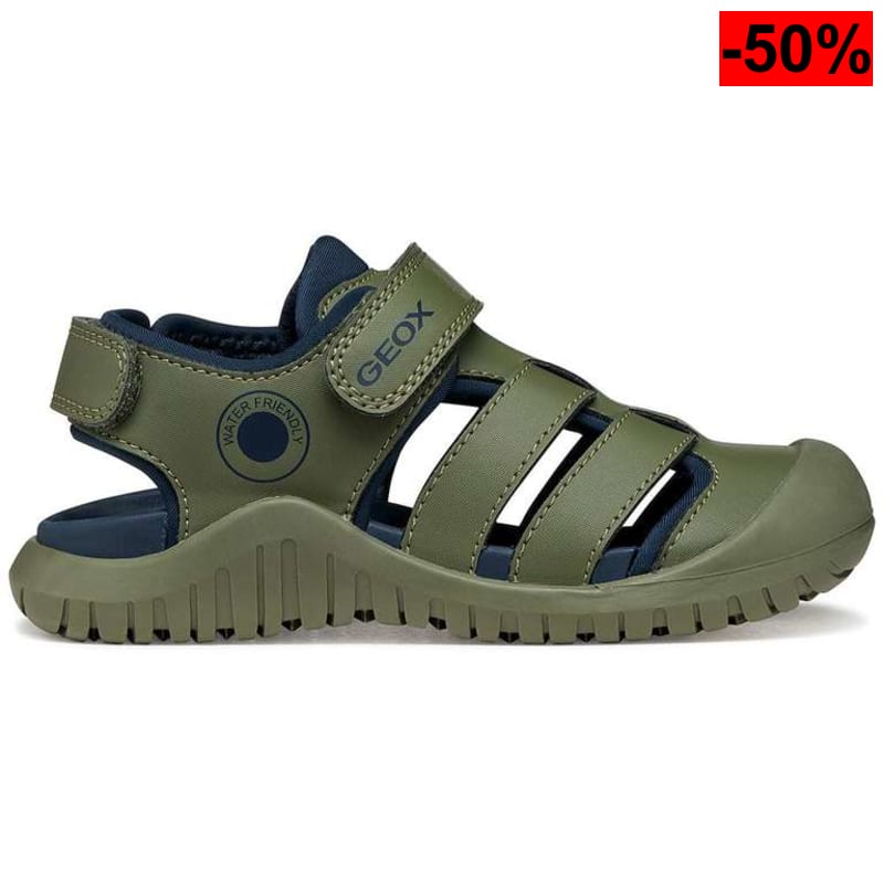Geox J S. Fusbetto Pro Bo SandaliaNiños - oferta Amazon