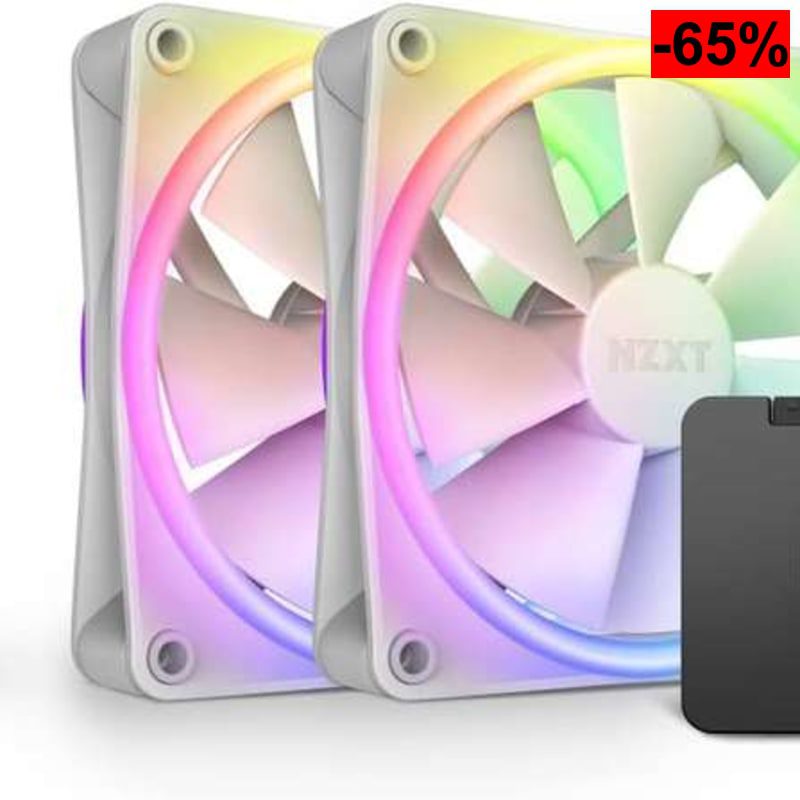 NZXT F120 RGB Duo 3-Pack Blanco - oferta Amazon