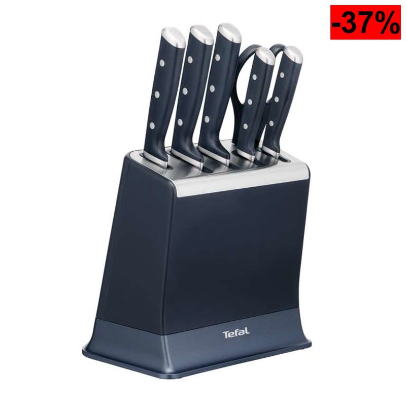 Cuchillos Tefal Ever Sharp Pro + tijeras (5+1) - oferta Amazon