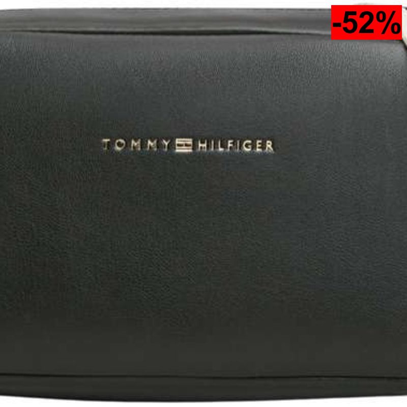 Tommy Hilfiger Bolsa para Cámara TH Essential, Negro - oferta Amazon