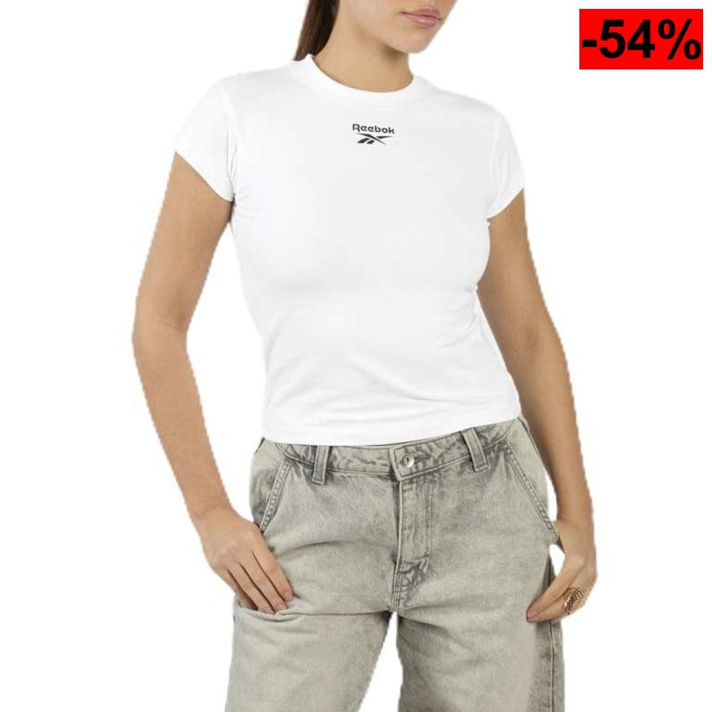 Reebok ID Cap Sleeve T-Shirt Camiseta MujerTallas: XS, L - oferta Amazon