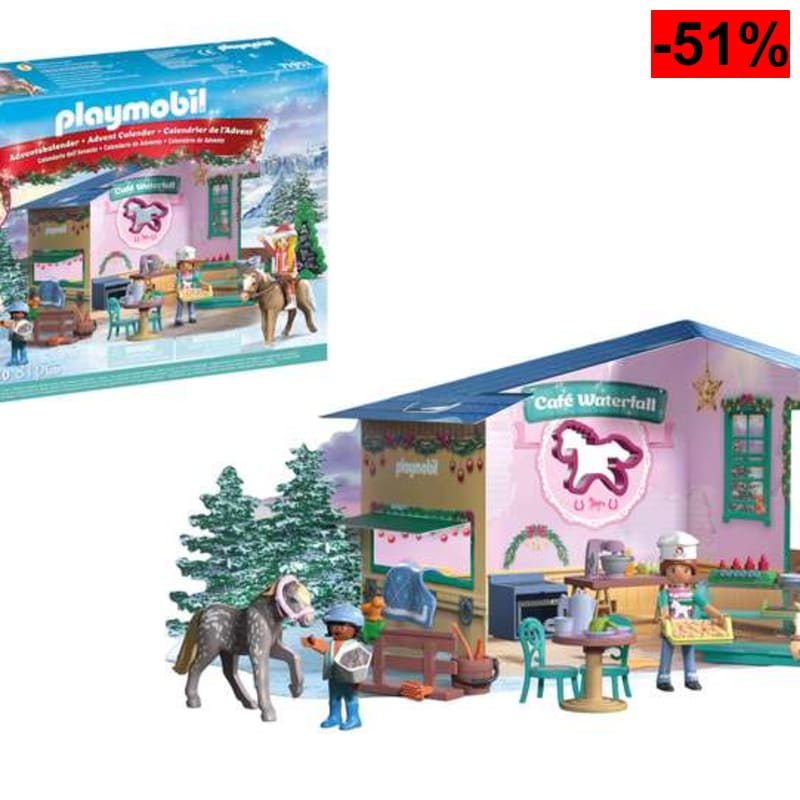 Calendario de Adviento pastelería navideña Playmobil (Reacondicionado - Como Nuevo) - oferta Amazon