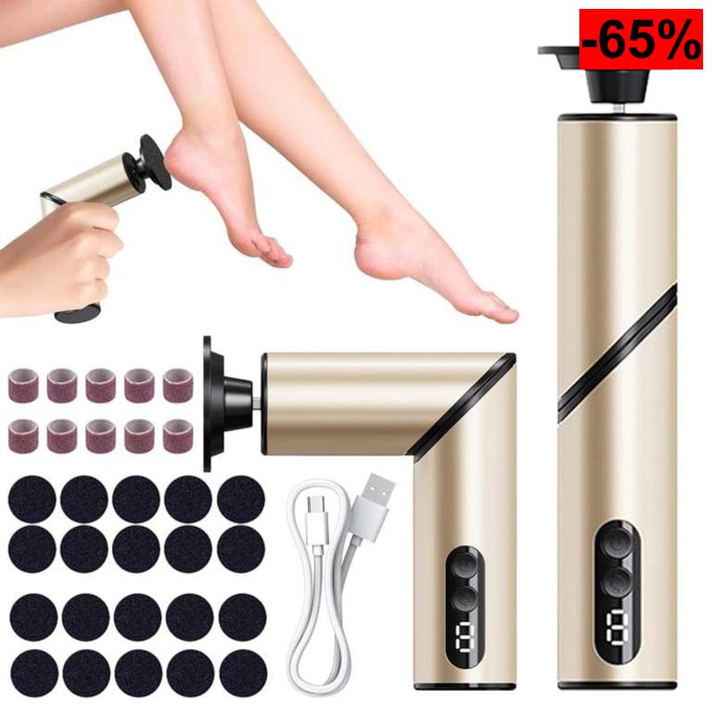 Eliminador de callos eléctrico, 2 en 1, plegable, pantalla LED - oferta Amazon
