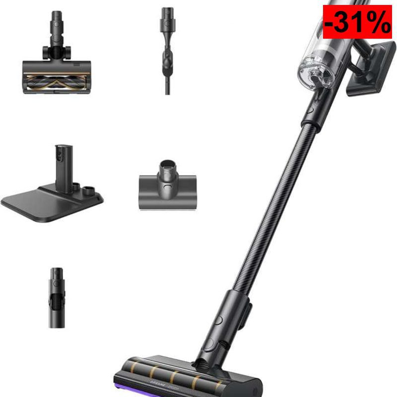 dreame V20, Aspirador sin Cable, a 0 mm de Los Bordes, 25 000 PA/210 AW - oferta Amazon
