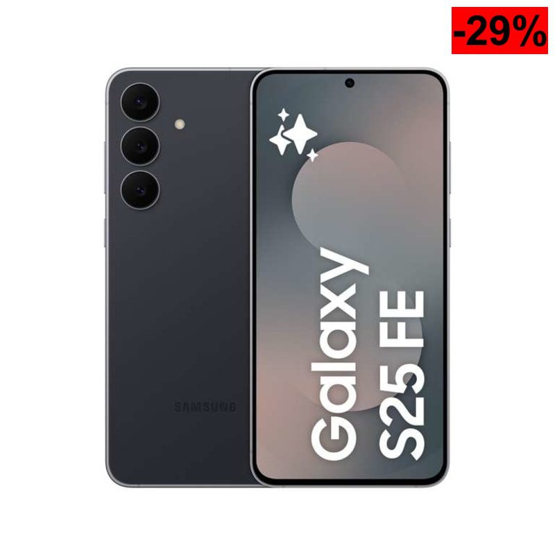 Samsung Galaxy S25 FE (512GB, 8GB RAM) ¡Pantalla FHD+ de 6.7", Exynos 2400, diseño ultra fino de 7.5mm con 4 años de garantía! - oferta Amazon