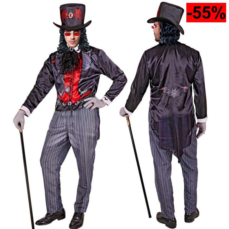 Disfraz de vampiro gótico - oferta Amazon