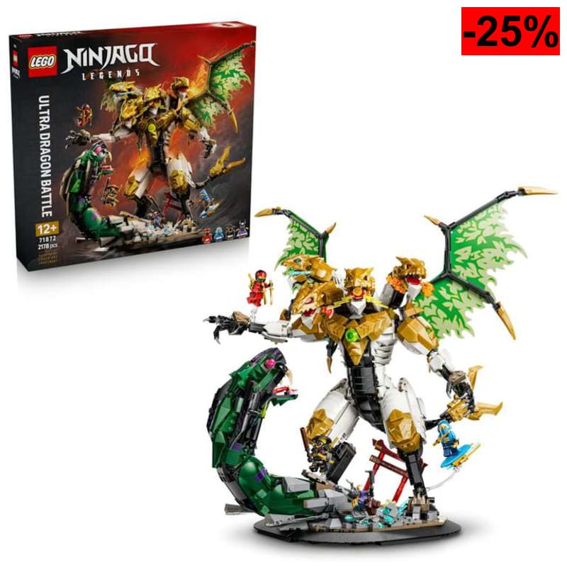LEGO Ninjago Batalla del Ultradragón – Figura Articulada - oferta Amazon