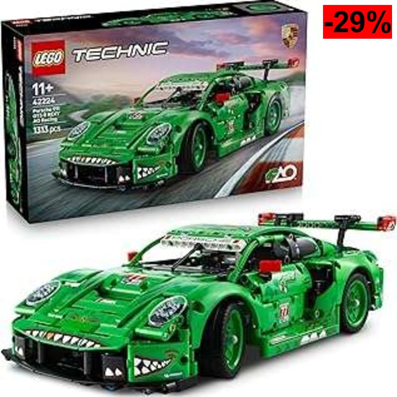 LEGO Technic Coche Porsche 911 GT3 R Rexy AO Racing - oferta Amazon