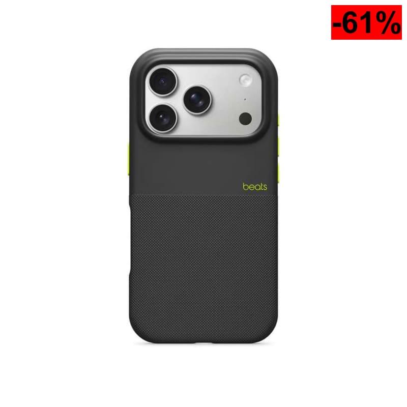 Beats Funda Reforzada con MagSafe para iPhone 17 Pro - Gris o Negro - oferta Amazon