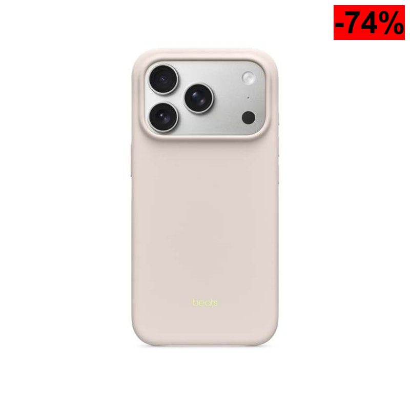 Beats Funda con MagSafe, Control de cámara, Acabado Mate e Interior de Microfibra para iPhone 17 Pro – Gris Caliza - oferta Amazon