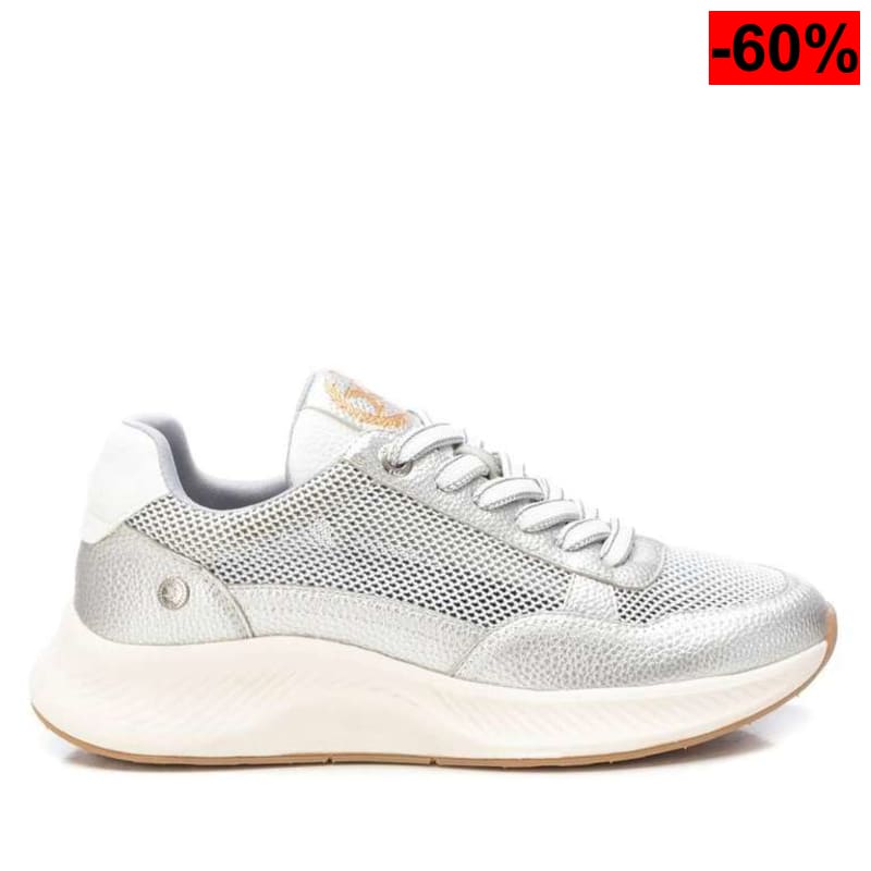 XTI - Zapatilla mujer - Talla 39 en Plata 70 - oferta Amazon