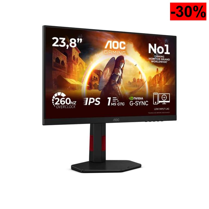 AOC Monitor 24 Pulgadas 260Hz - oferta Amazon