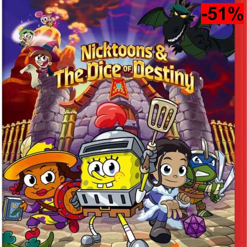 Nicktoons & The Dice of Destiny (Nintendo Switch 2) - oferta Amazon