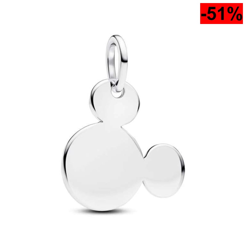 Charm colgante Pandora Mickey grabable - oferta Amazon