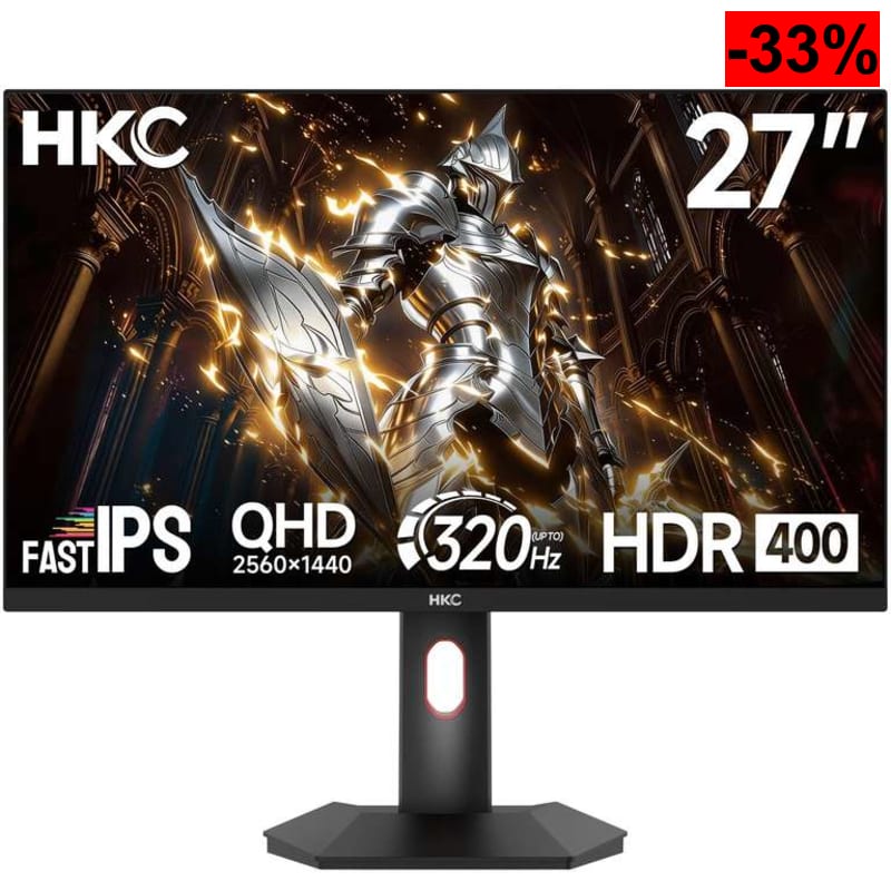 HKC Monitor Gaming 27 Pulgadas 300Hz / 320Hz(UP To) - oferta Amazon