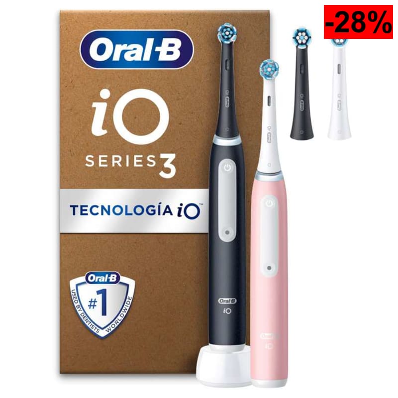 Oral-B iO 3 Cepillos de Dientes Eléctricos - oferta Amazon
