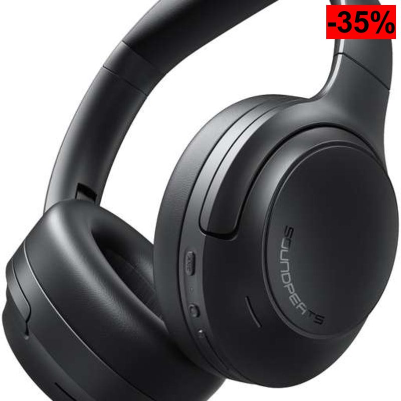 SoundPEATS Cove Pro Auriculares Bluetooth 6.0 con ANC híbrido, LDAC y 95 h - oferta Amazon