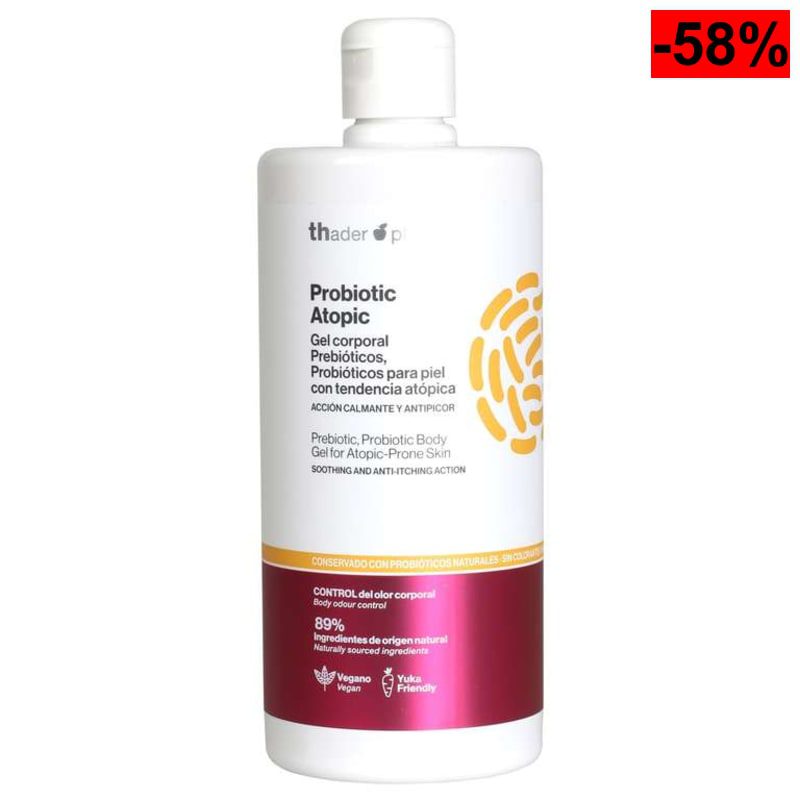 Thader Pharma Gel Ducha - PIELES ATOPICAS Y SENSIBLES - INGREDIENTES NATURALES 750ml - oferta Amazon
