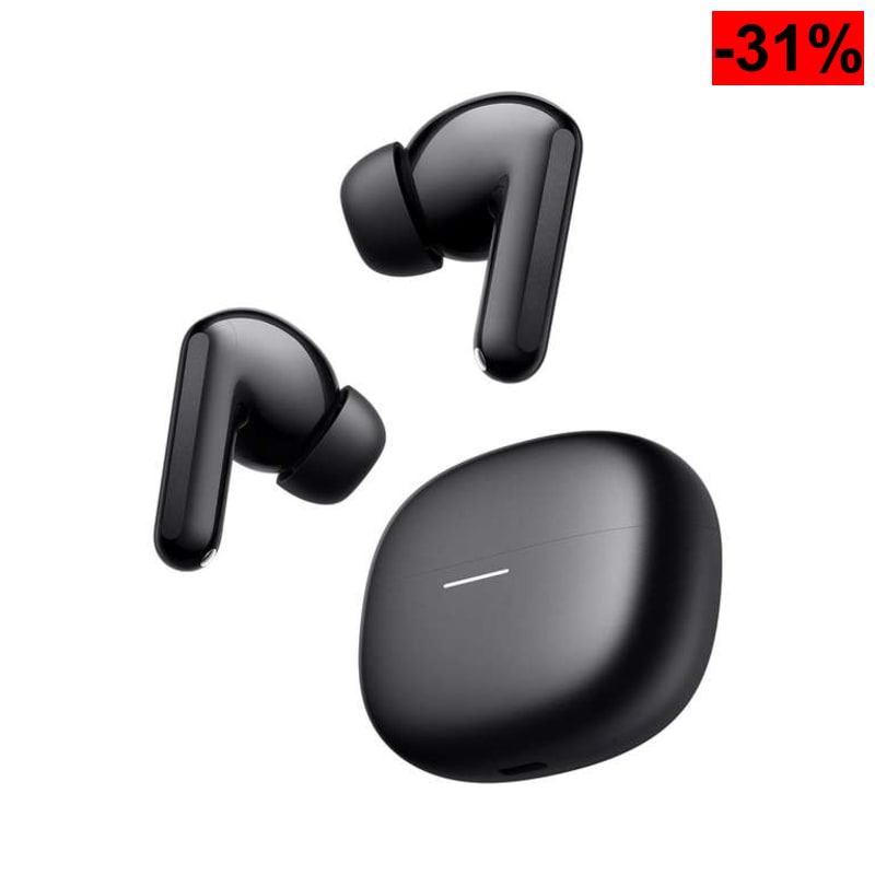 Auriculares XIAOMI Redmi Buds 8 (ANC 50dB, Hi-Res, Color Negro) - oferta Amazon