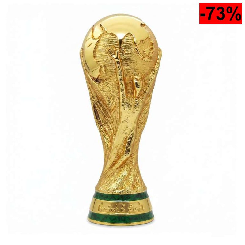 FIFA World Cup 2026 Official Gift, Trofeo 3D Oficial FIFA Copa del Mundo 2026 – 150 mm – Artículo de Colección – Aleación de Zinc Premium - oferta Amazon
