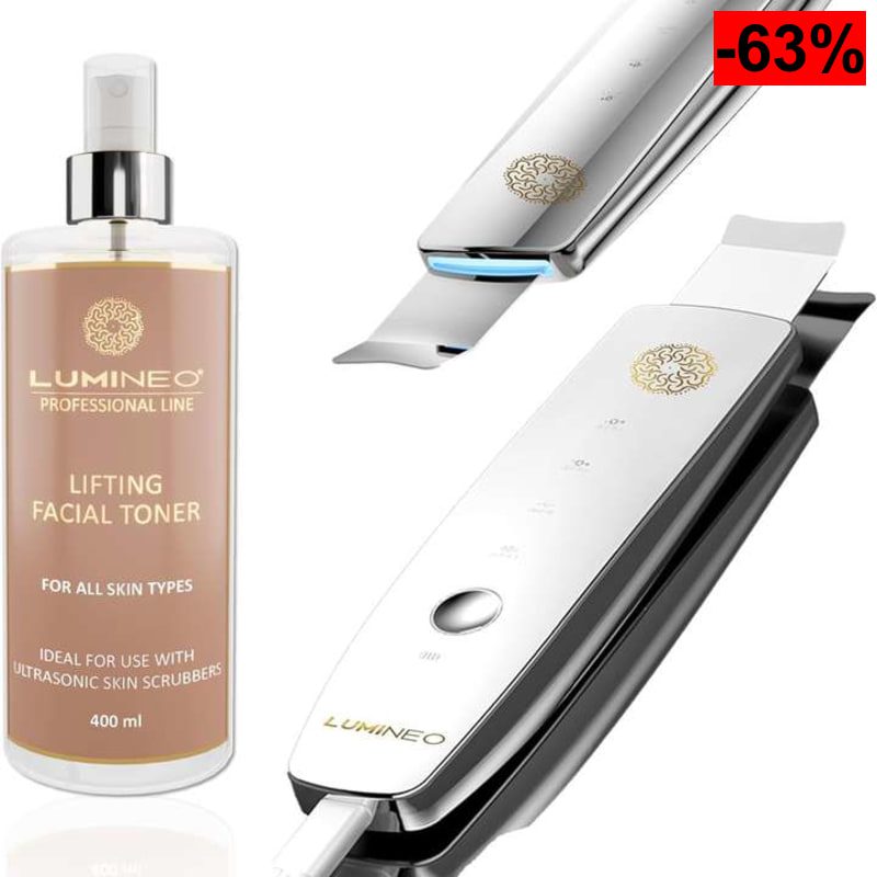 Lumineo ultrasónico aparato de exfoliación con 4 funciones - oferta Amazon