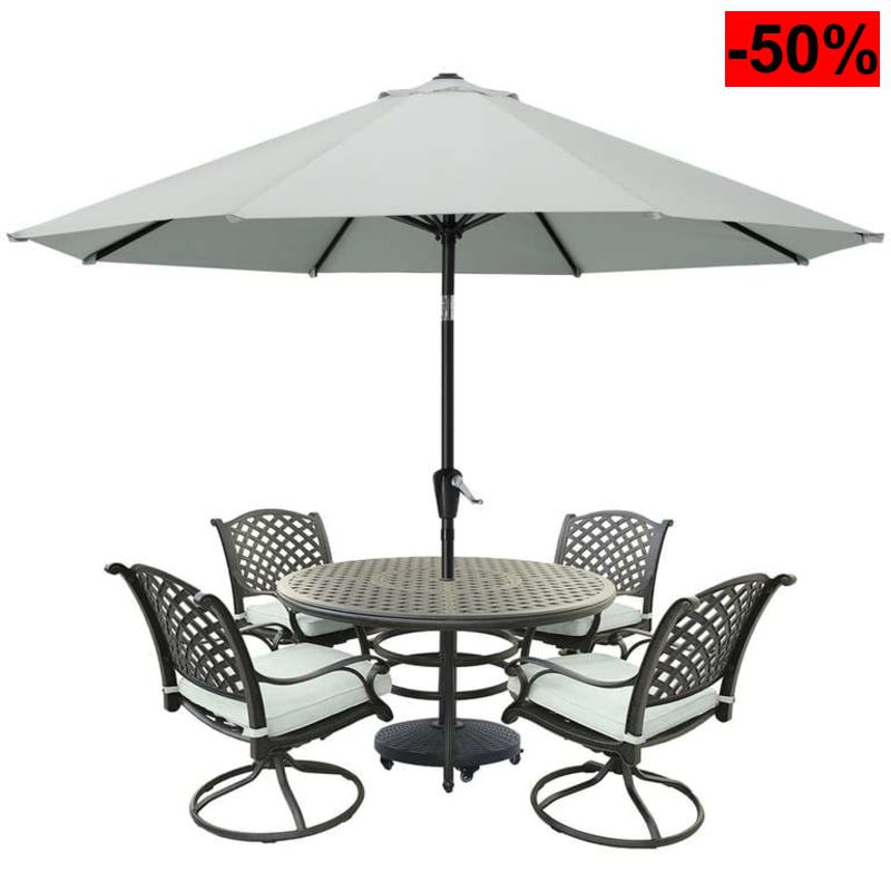 Sombrilla de Jardin con 8 varillas - oferta Amazon