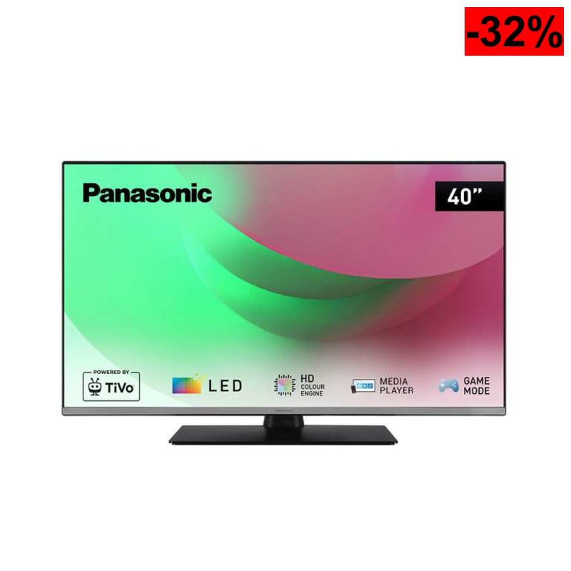 Panasonic TB-40S45AEZC, S45A Serie 40 Pulgadas Full HD LED Smart TV, TiVo, Google y Alexa - oferta Amazon